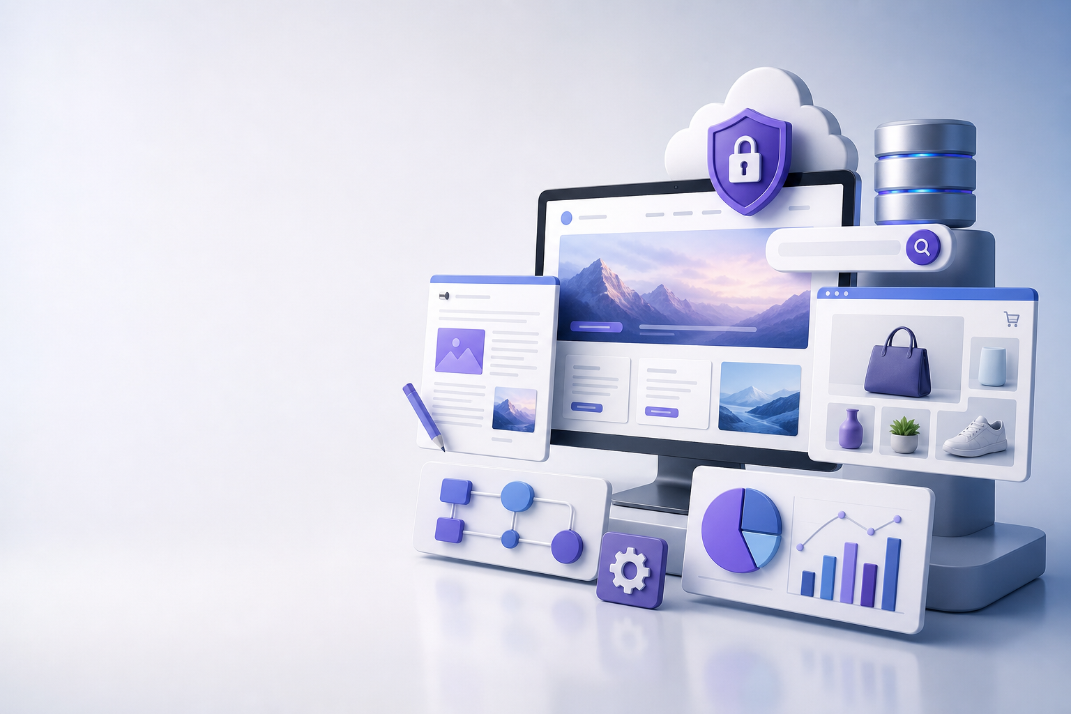 Organized WordPress plugin stack for content, ecommerce, SEO, security, and automation