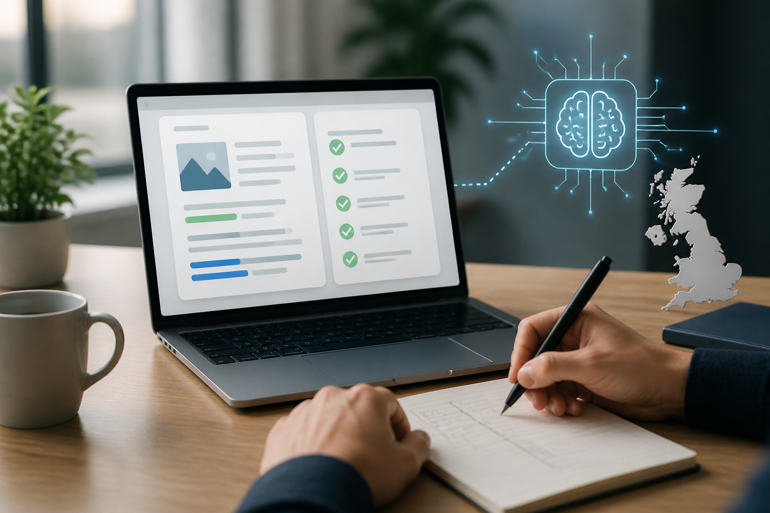 AI SEO plugin for WordPress content briefs