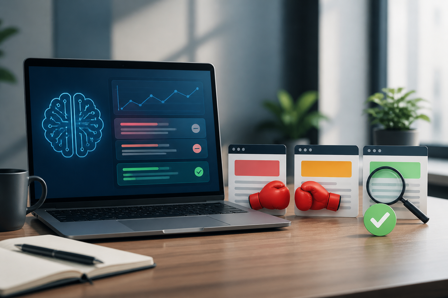 AI SEO plugin for WordPress keyword cannibalisation