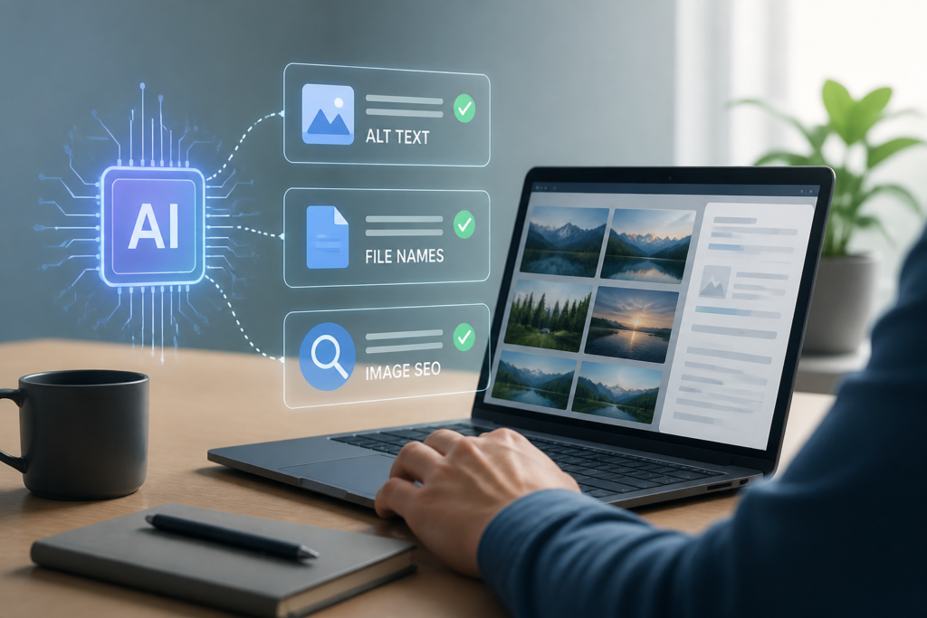 AI image SEO plugin for WordPress