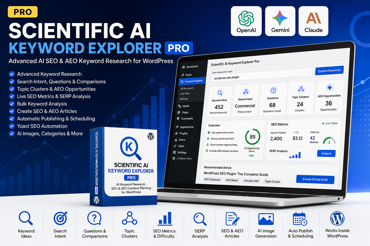 Scientific Ai Keyword Explorer Pro Wordpress Image Seo Plugin Ai Alt Text Generator Woocommerce Image Seo Automatic Alt Text Wordpress Scientific AI Keywor — WordPress Image SEO Plugin, AI ALT Text Generator, WooCommerce Image SEO, Automatic ALT Text WordPress