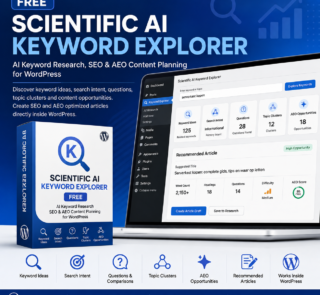 Scientific AI Keywor — WordPress Image SEO Plugin, AI ALT Text Generator, WooCommerce Image SEO, Automatic ALT Text WordPress