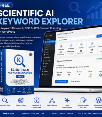 Scientific AI Keywor — WordPress Image SEO Plugin, AI ALT Text Generator, WooCommerce Image SEO, Automatic ALT Text WordPress