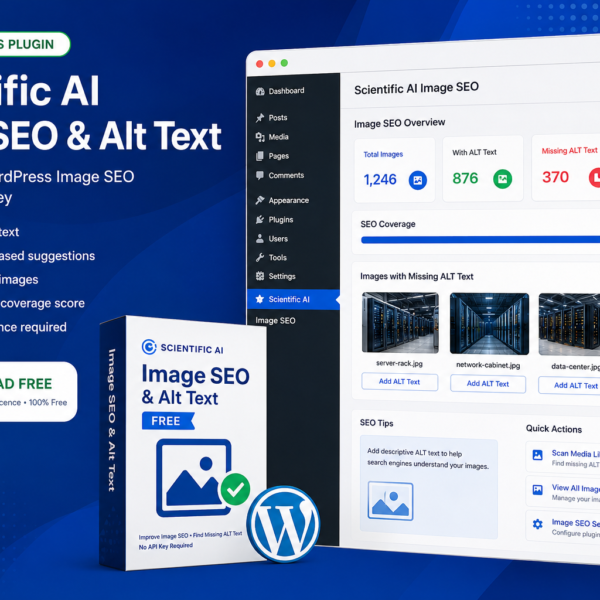 WordPress Image SEO — WordPress Image SEO Plugin, AI ALT Text Generator, WooCommerce Image SEO, Automatic ALT Text WordPress