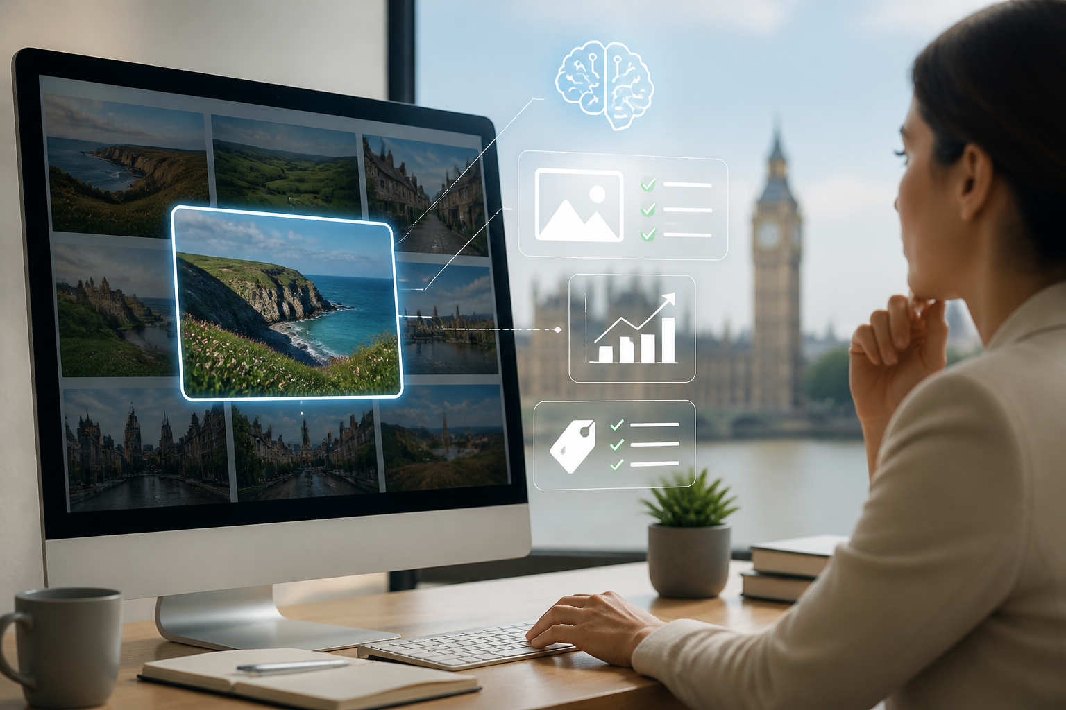AI WordPress image SEO plugin
